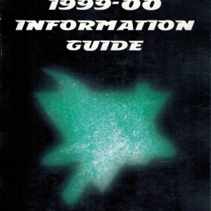 1999-2000 San Jose Sharks media guide