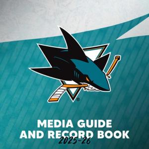 2025-26 San Jose Sharks media guide