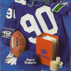 1990 Seattle Seahawks media guide
