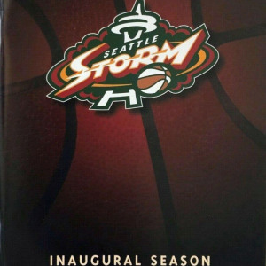 2000 Seattle Storm media guide