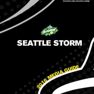 2016 Seattle Storm media guide