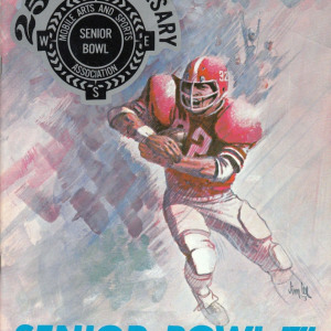 1974 Senior Bowl program