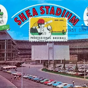 Shea Stadium Postcard