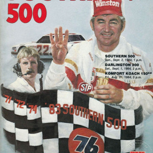 1984 Southern 500 program