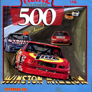 1989 Southern 500 program