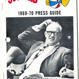 1969-70 Carolina Cougars media guide