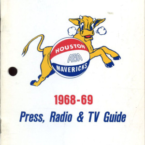 1968-69 Houston Mavericks media guide