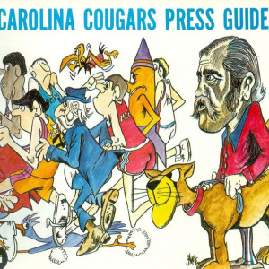 1971-72 Carolina Cougars media guide