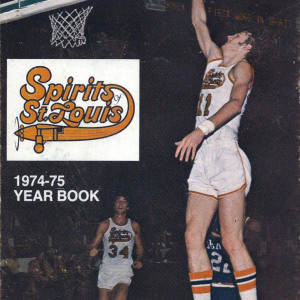 1974-75 Spirits of St. Louis yearbook