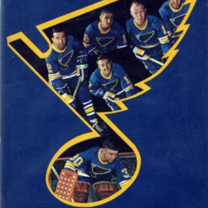 1967-68 St. Louis Blues media guide