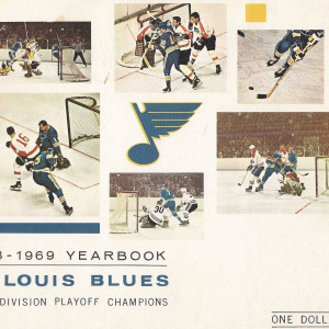 1968-69 St. Louis Blues yearbook