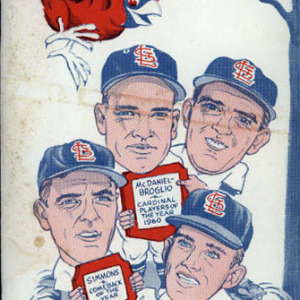 MLB Media Guide: St. Louis Cardinals (1961)