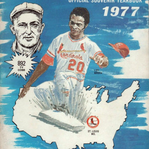 1977 St. Louis Cardinals yearbook