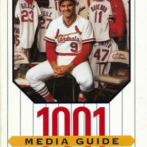 1991 St. Louis Cardinals media guide