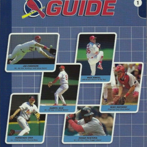 2001 St. Louis Cardinals media guide