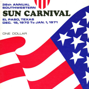 1970 Sun Bowl program
