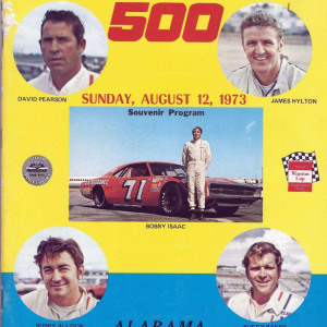 1973 Talladega 500 program