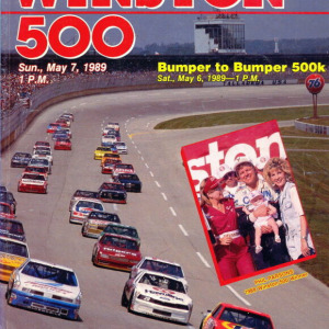 1989 Winston 500 program