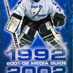 2001-02 Tampa Bay Lightning media guide