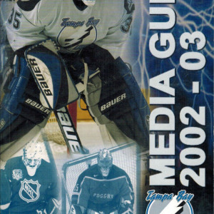 2002-03 Tampa Bay Lightning media guide
