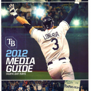 2012 Tampa Bay Rays media guide