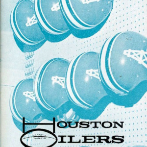 1965 Houston Oilers media guide
