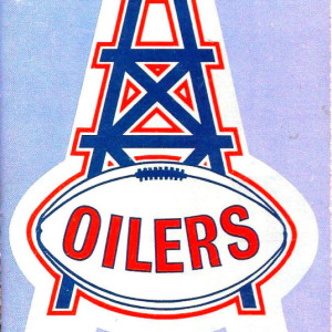 1967 Houston Oilers media guide