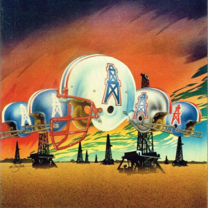 1982 Houston Oilers media guide