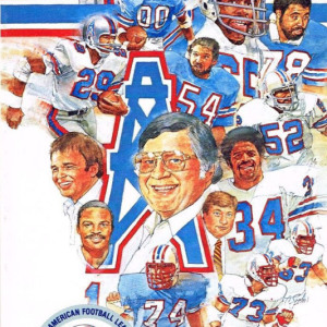 1984 Houston Oilers media guide