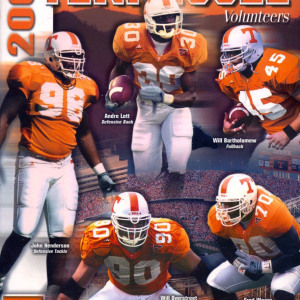 2001 Tennessee Volunteers football media guide