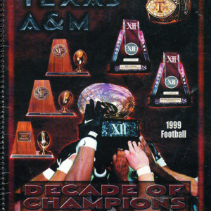 1999 Texas A&M Aggies football media guide