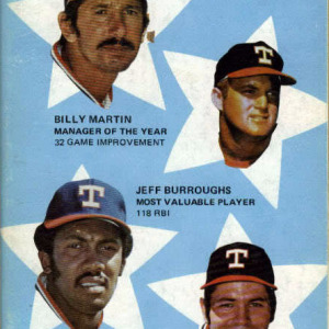 MLB Media Guide: Texas Rangers (1975)