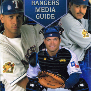 2001 Texas Rangers media guide