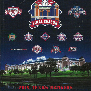 MLB Media Guide: Texas Rangers (2019)