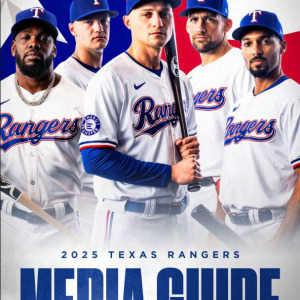 2025 Texas Rangers media guide