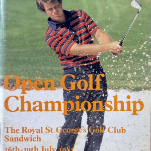 1981 Open Championship program