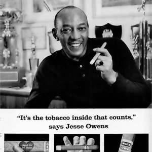 White Owl ad (Jesse Owens, 1960)