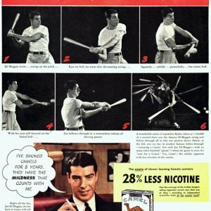 Camel ad (Joe DiMaggio, 1941)