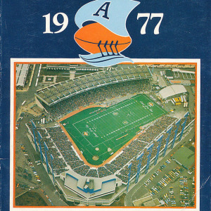 1977 Toronto Argonauts media guide