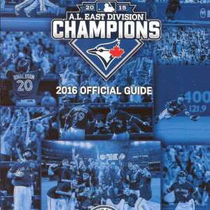 2016 Toronto Blue Jays media guide