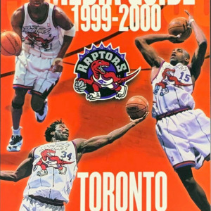 1999-2000 Toronto Raptors media guide
