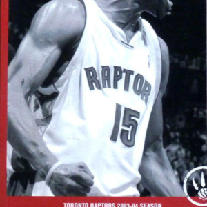 2003-04 Toronto Raptors media guide