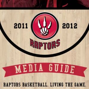 2011-12 Toronto Raptors media guide