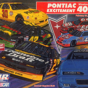 1991 Pontiac Excitement 400 program