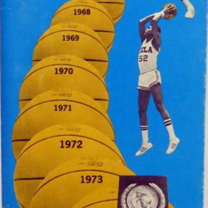 1973-74 UCLA Bruins men's basketball media guide