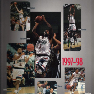 1997-98 UConn Huskies Men's Basketball Media Guide