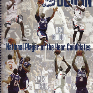 2003-04 UConn Huskies Men's Basketball Media Guide