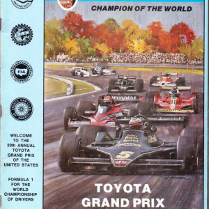 1978 United States Grand Prix program