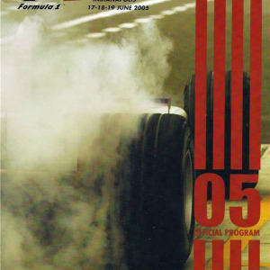 2005 United States Grand Prix program