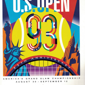 1993 US Open tennis program